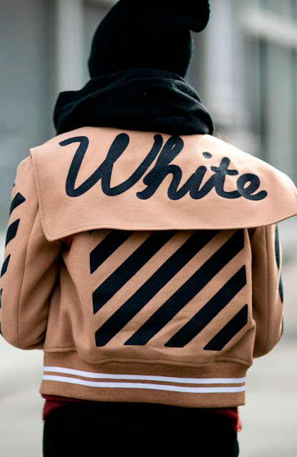 Jackets with back message