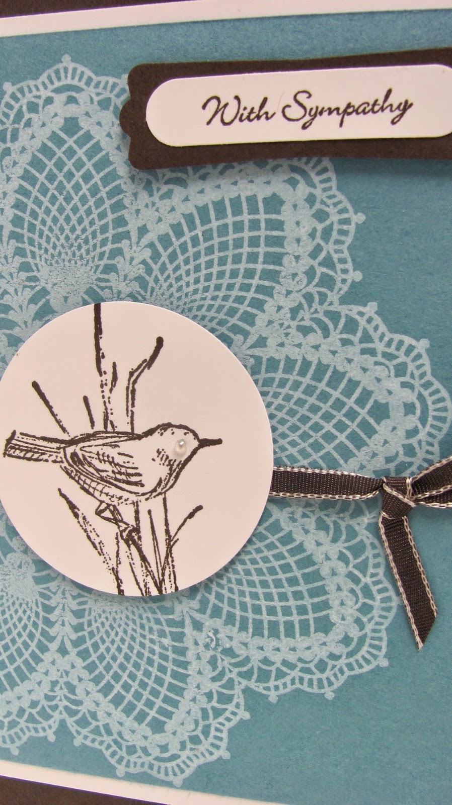 Personally Yours Stampin' Up! Sympathy Cards