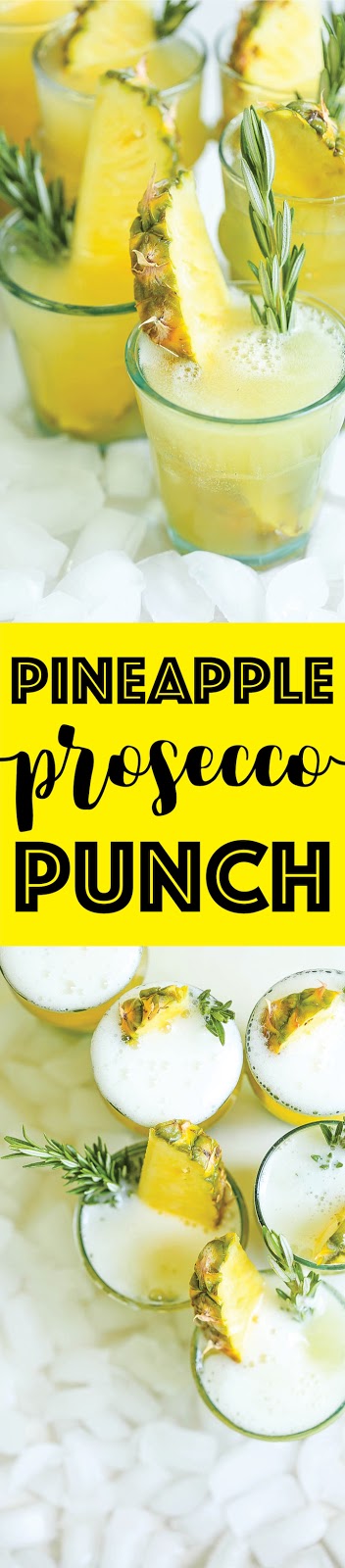 PINEAPPLE PROSECCO PUNCH