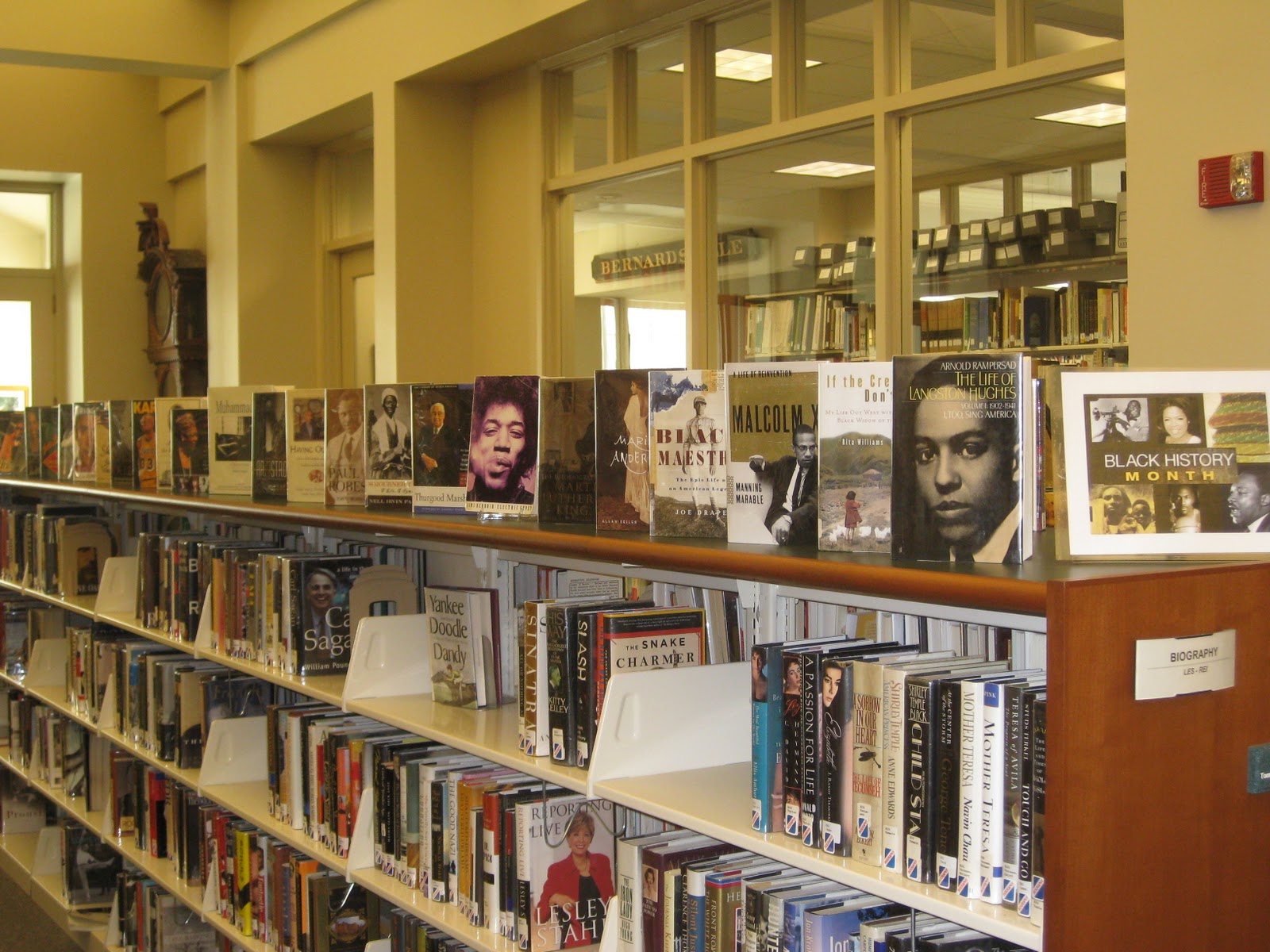BOOK NEWS AND MORE Black History Month Displays at Bernardsville Library