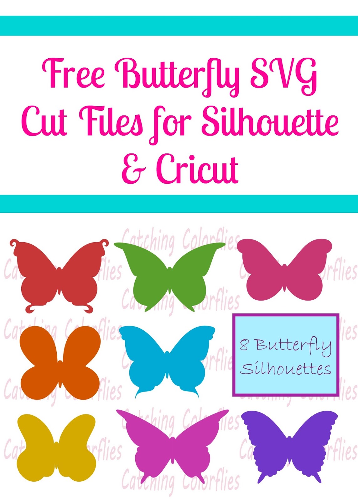 Free Butterfly SVG Cut File- Freebie Friday - Abbi Kirsten ...