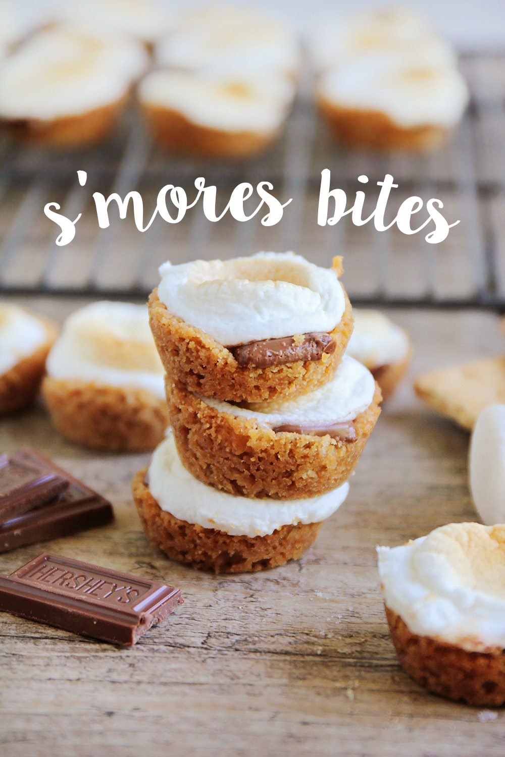 The Baker Upstairs S Mores Bites