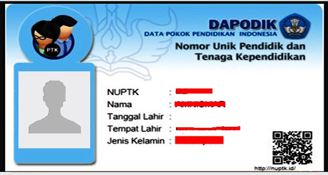 Cara Cetak Kartu NUPTK Pada Verval PTK Kemdikbud Cara Cetak Kartu NUPTK Pada Verval PTK Kemdikbud