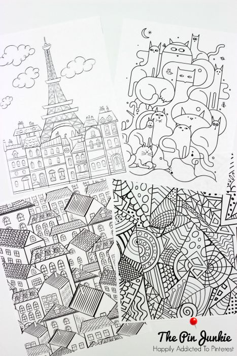 Coloring Pages for GrownUps