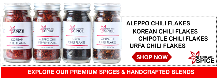 buy aleppo chili flakes, urfa chili flakes, korean chili flakes and chipotle pepper chili flakes from seasonwithspice.com