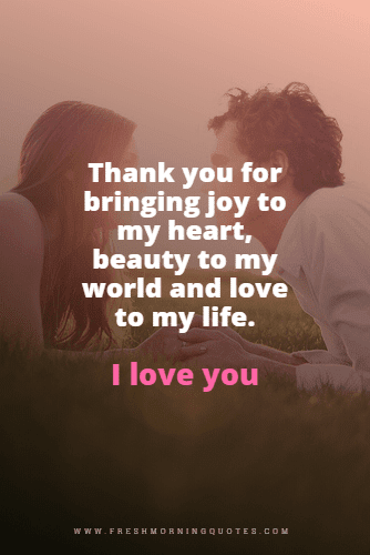 40+ Thank You for Loving Me Quotes