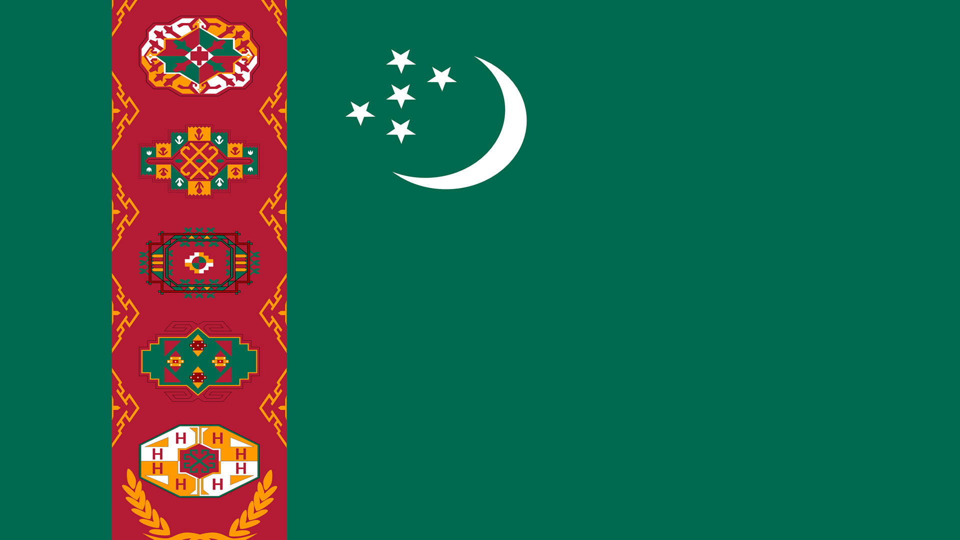 turkmenistan bayragi