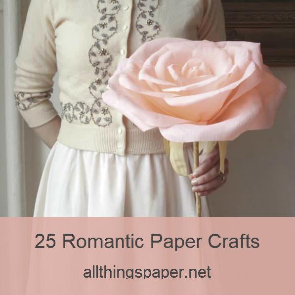 25+ Pretty Paper Crafts to Make for Valentine's Day