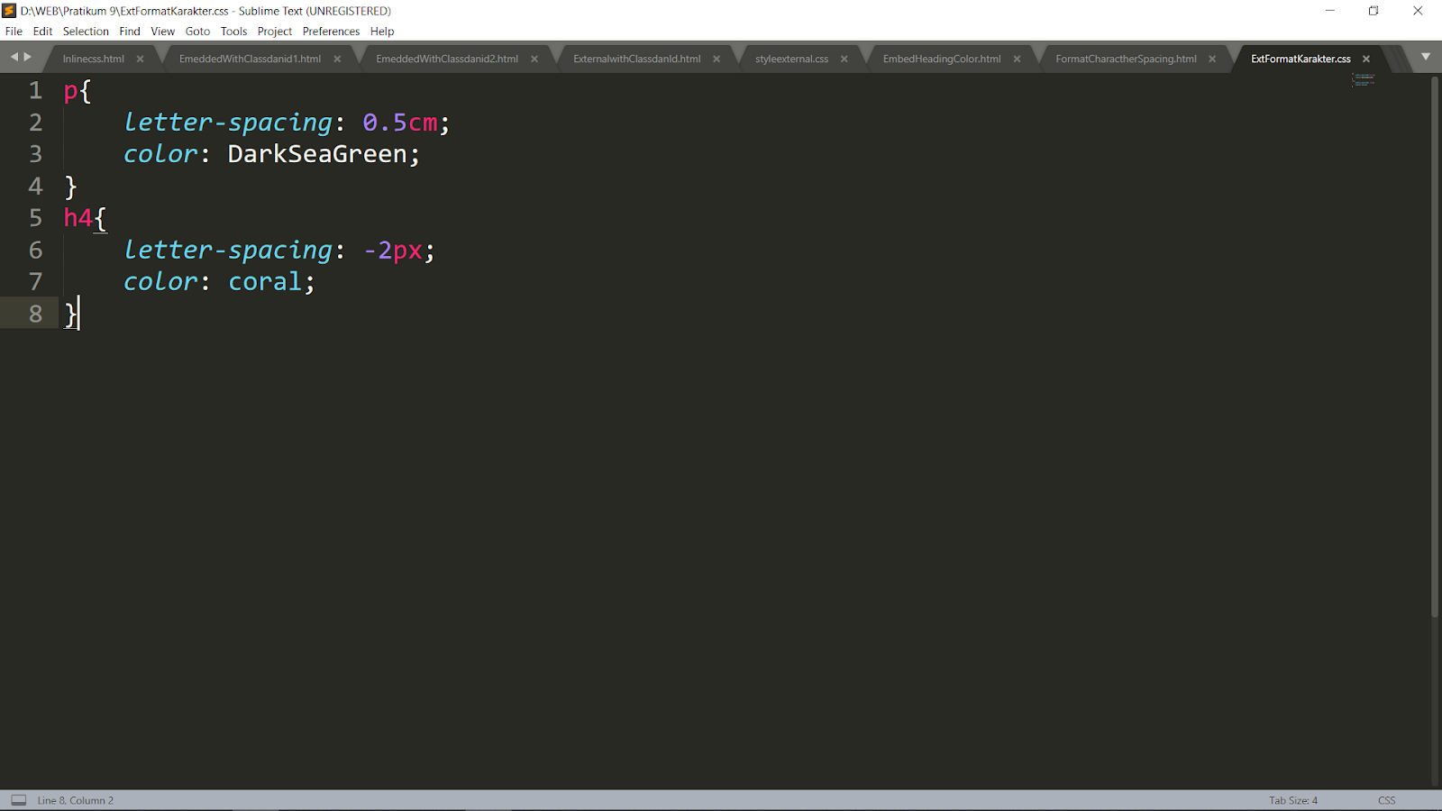 Contoh dari Casacading Style Sheet (CSS) - Serba Serbi Programming