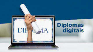 Governo anuncia versão digital de diplomas com custo 80% menor