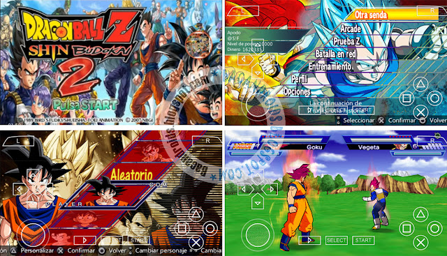  download Game Dragon Ball Z Mod Shin Budokai 4 ISO PPSSPP