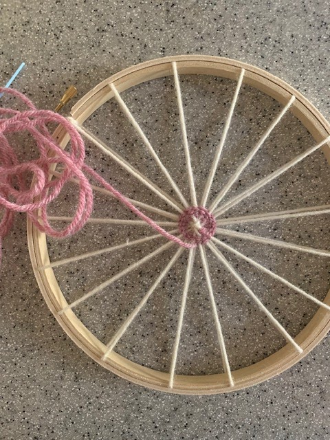 Tweetle dee design co jessecmault hoop weaving