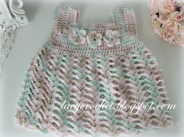 for yoke crochet pattern dress Baby Crochet Months Crochet: Dress, 0 Size 1 Lacy