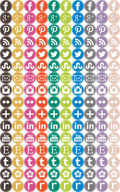 Craftiments:  Free Social Media Icons