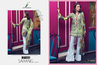 Juvi fashion Sarang vol 2 Lawn Cotton pakistani suits