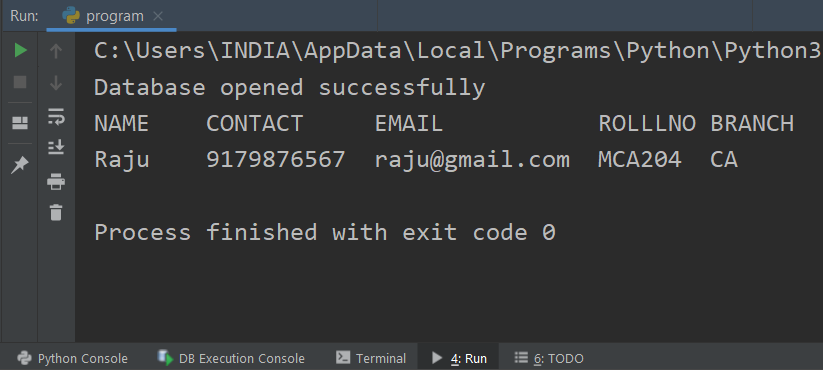 open sqlite file python open sqlite file python