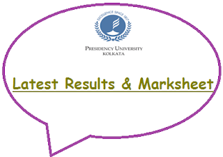 Presidency University Results May June 2020