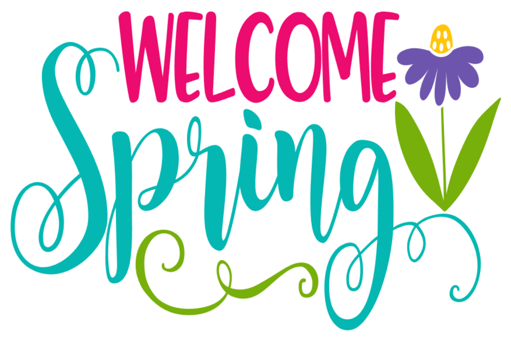 All set? You bet!: Welcome spring!