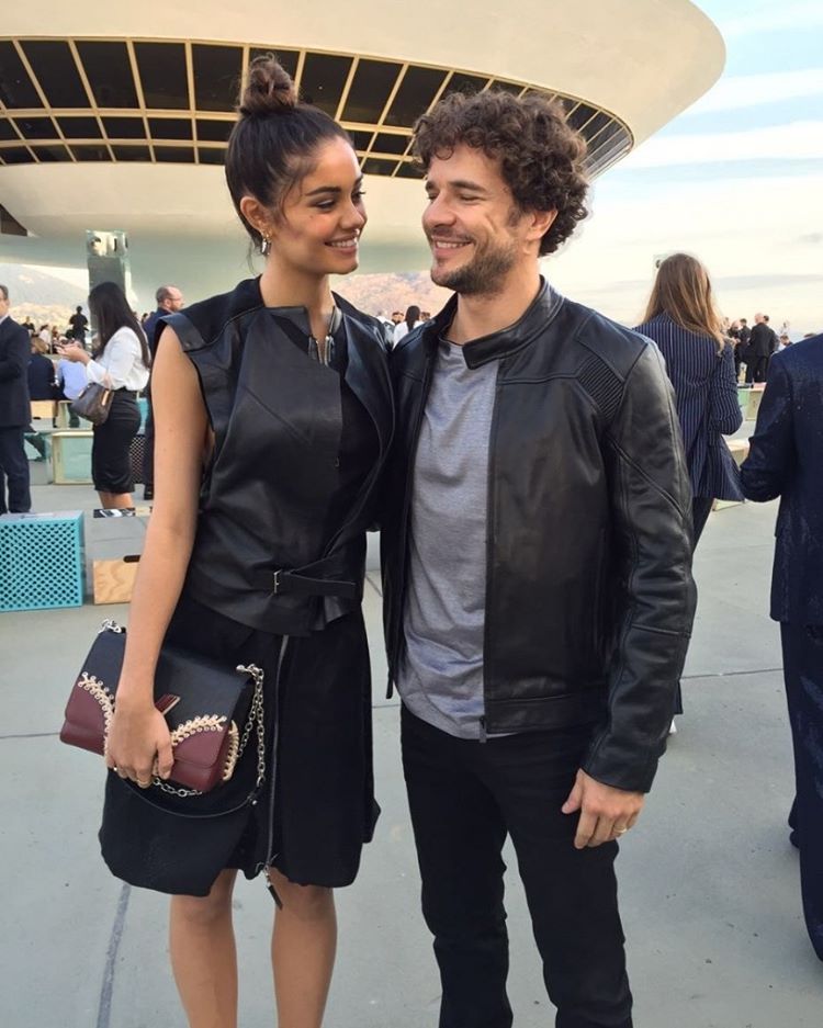 Sophie Charlotte and Daniel Oliveira attends Louis Vuitton 2017
