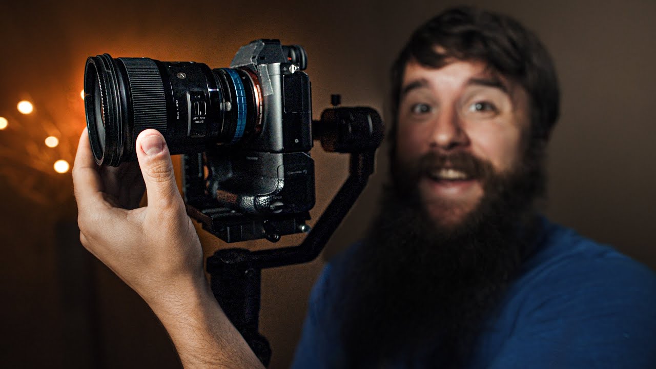 How To Use A Gimbal With MANUAL Focus Lenses - Blog Photography Tips