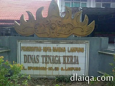 Dinas Tenaga Kerja Kota Bandar Lampung