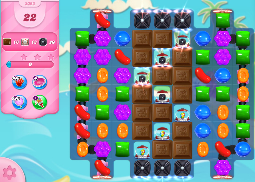 Candy Crush Saga level 3092 Candy Crush Saga level 3092
