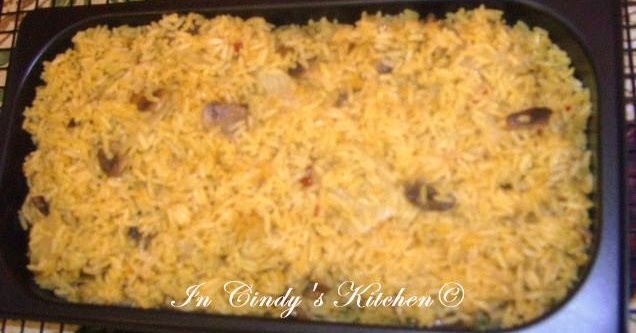 Cindy's Yellow Rice Recipe