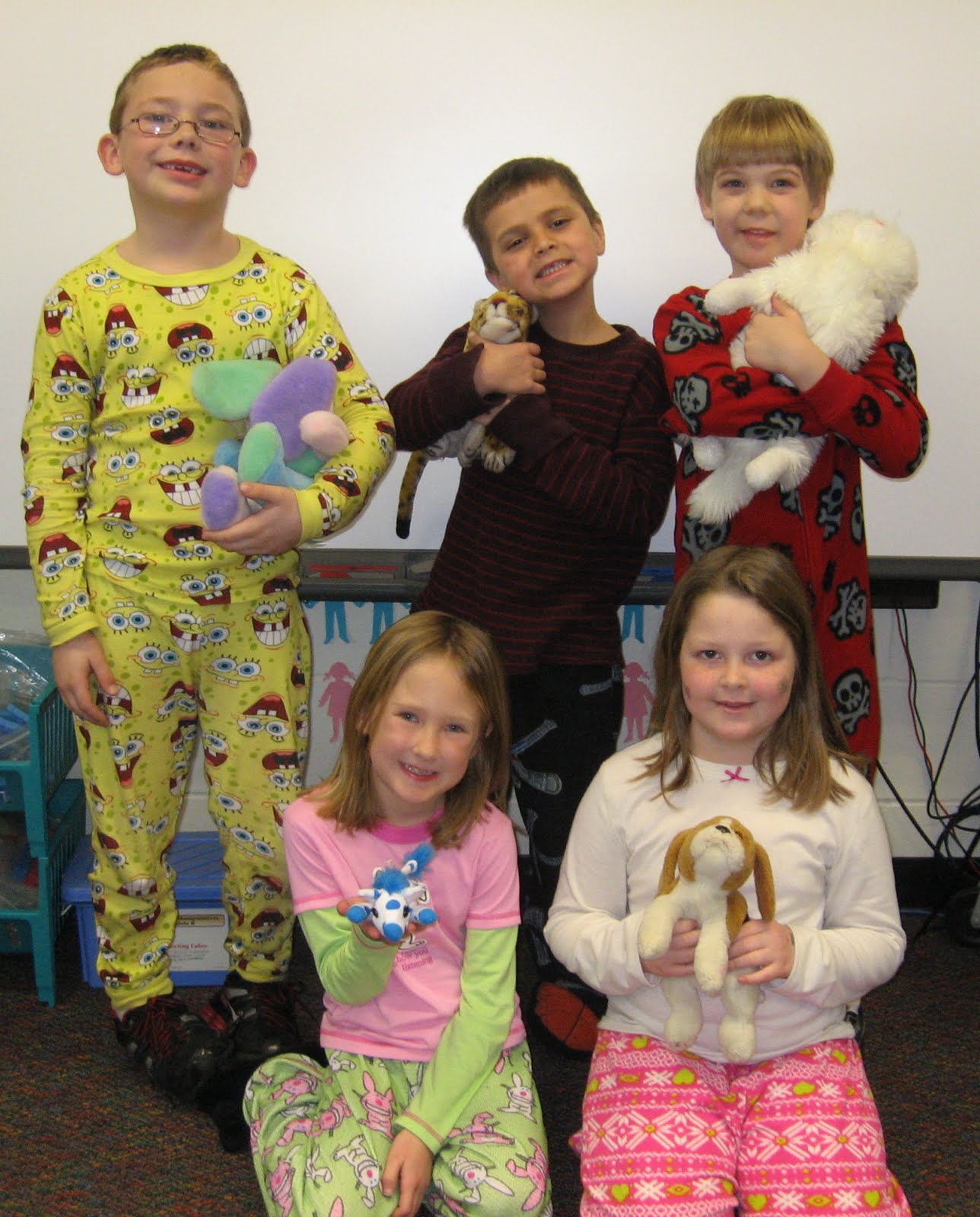 First Grade Fun Pajama Day