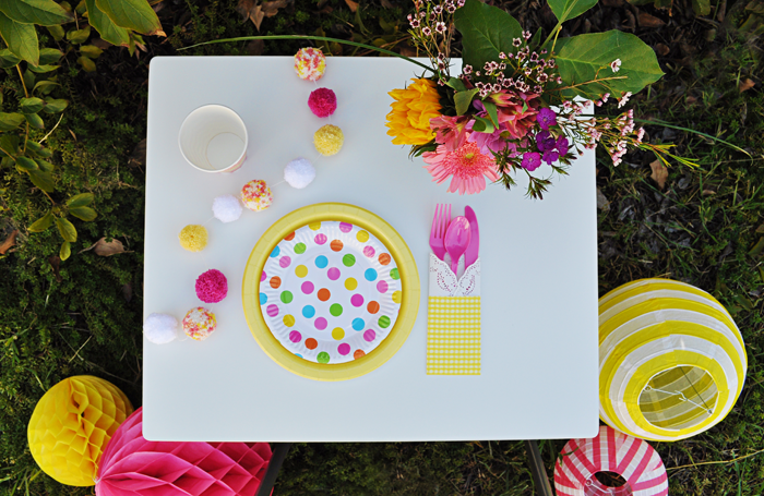 mother's day table Pink Peppermint Design