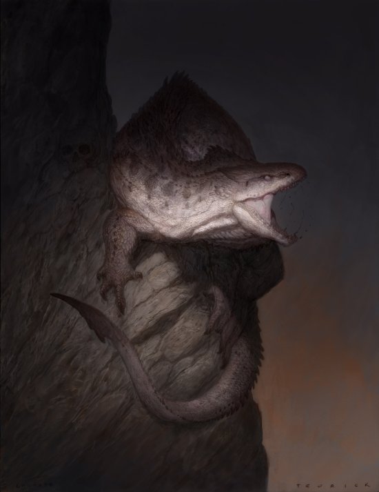 John Tedrick artstation arte ilustrações fantasia terror sombrio monstros criaturas