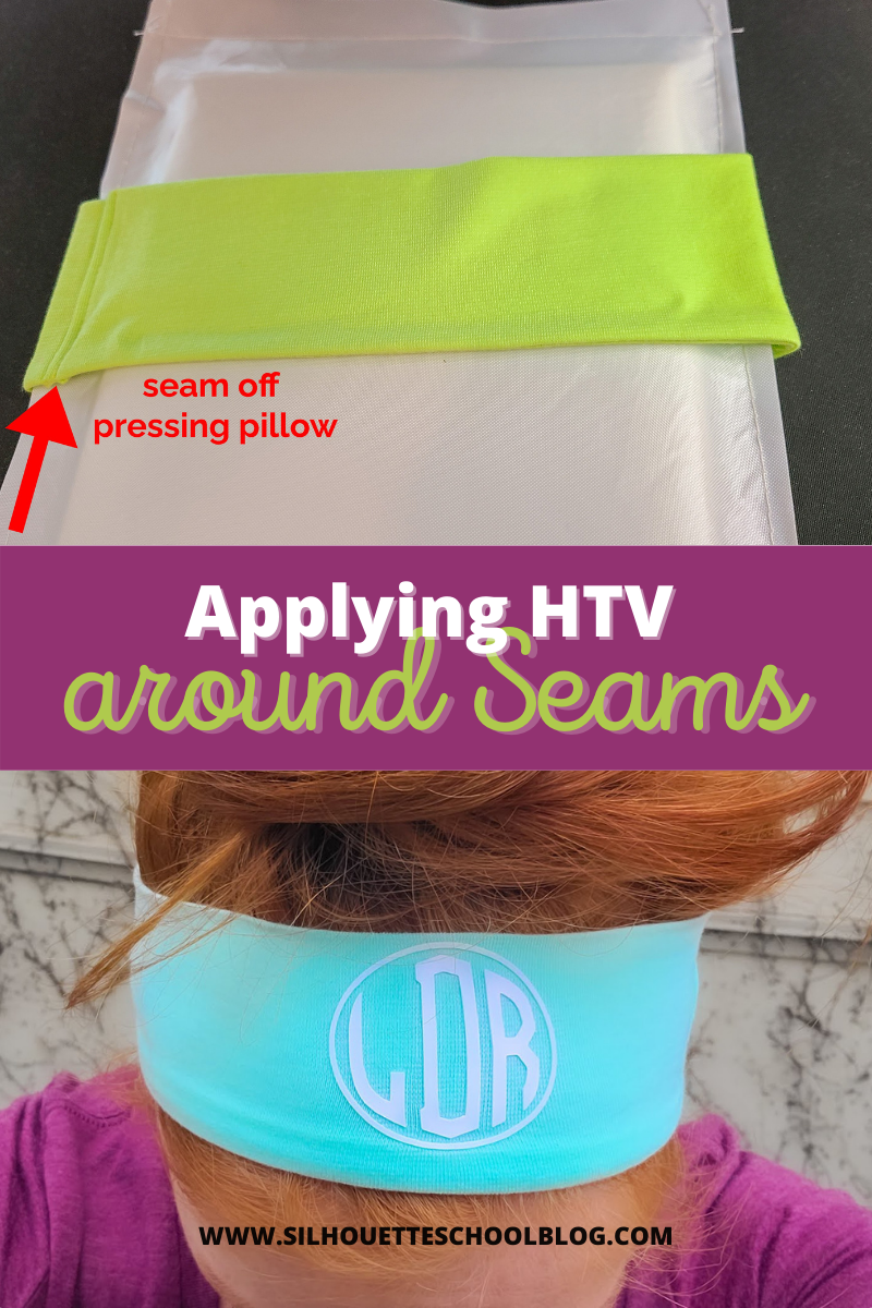 Tips to Apply HTV to Items with Thick Seams Silhouette School