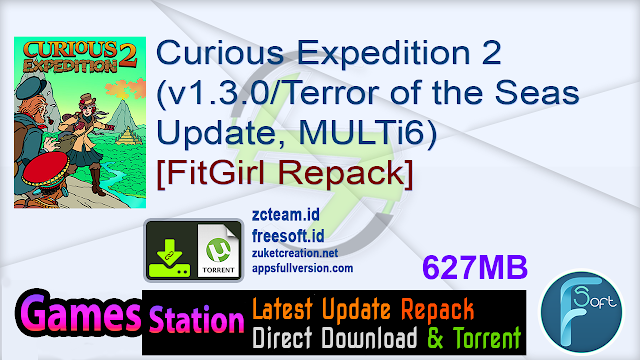 Curious Expedition 2 (v1.3.0/Terror of the Seas Update, MULTi6) [FitGirl Repack]