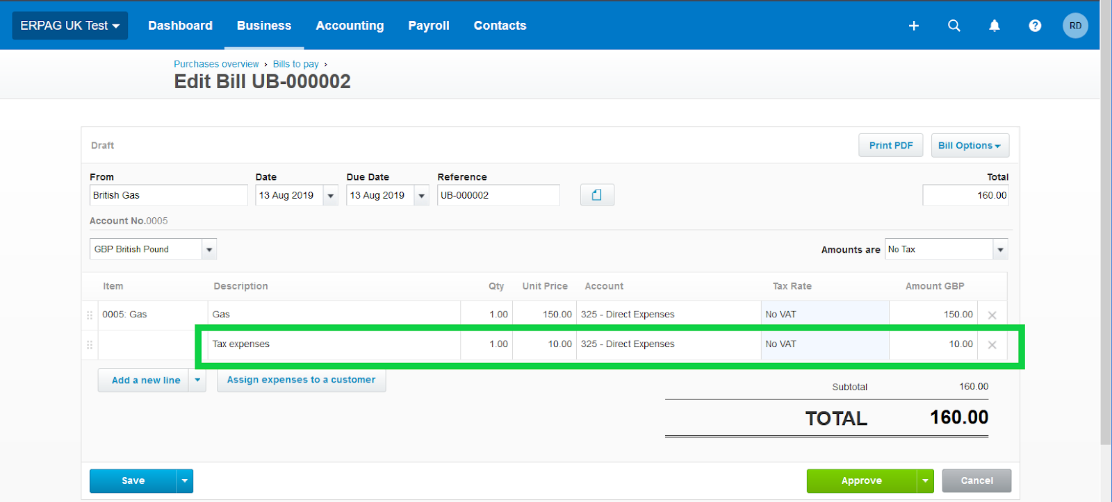 XERO&ERPAGintegration ERPAG