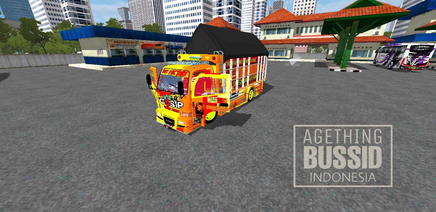 Download Mod Bussid Truk Canter Spesial Anti Gosip - Agething BUSSID