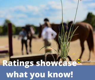 USPC ratings provide an opportunity to practice and demonstrate confidence, stewardship, horsemanship and communication