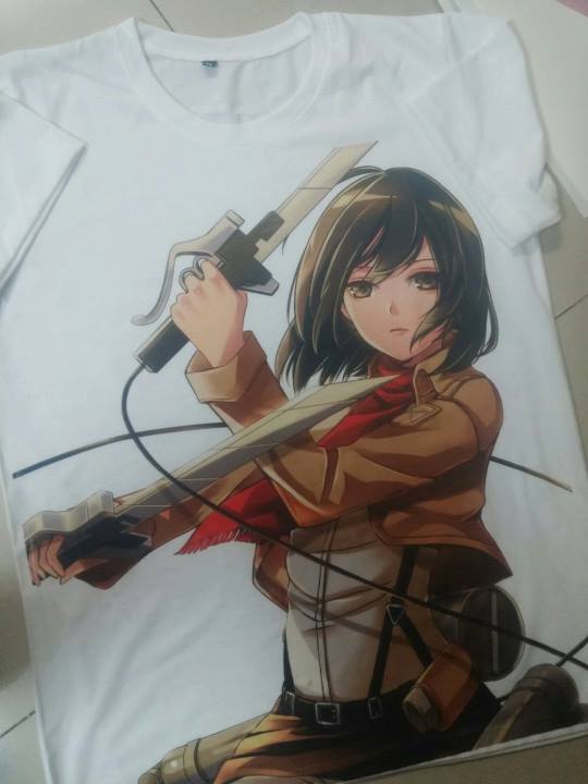 Mẫu áo thun in Anime đẹp - Hình 8