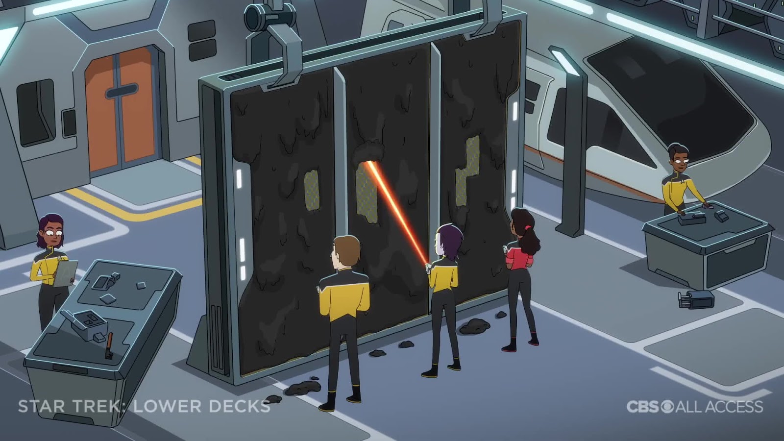 The Trek Collective: Lower Decks trailer gives us first proper look at