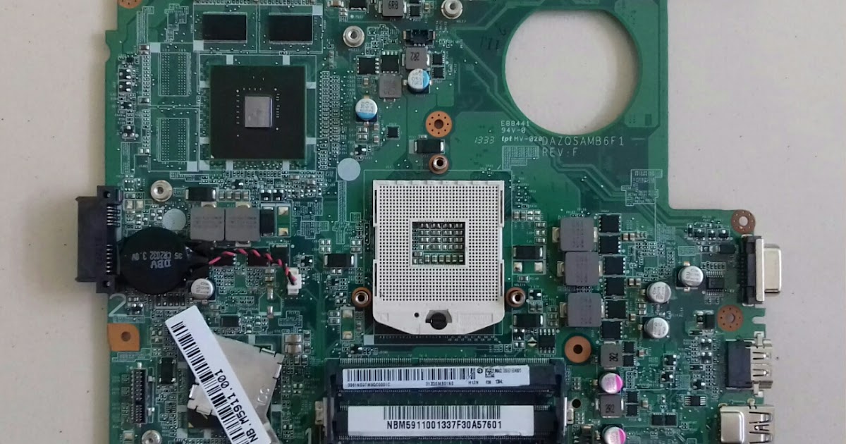 Motherboard Laptop Bekas Acer Aspire E1-471 nVidia