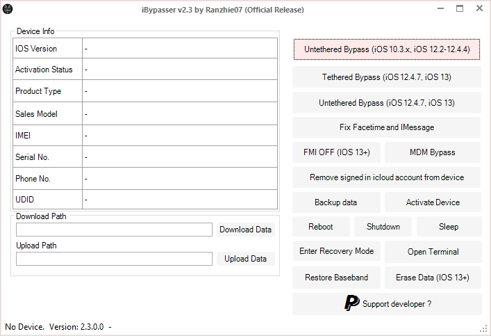 iOS14.01-iOS14 Latest Untethered iCloud 