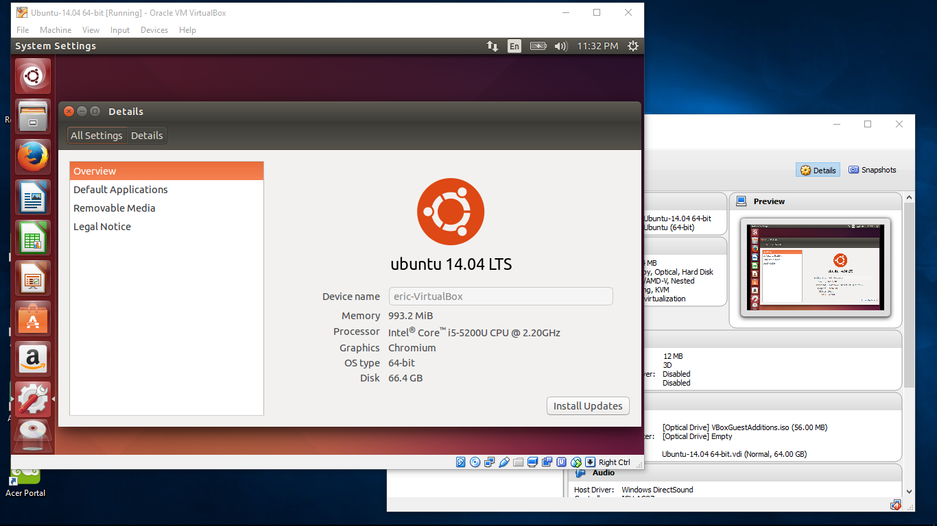 ubuntu virtualbox windows 10