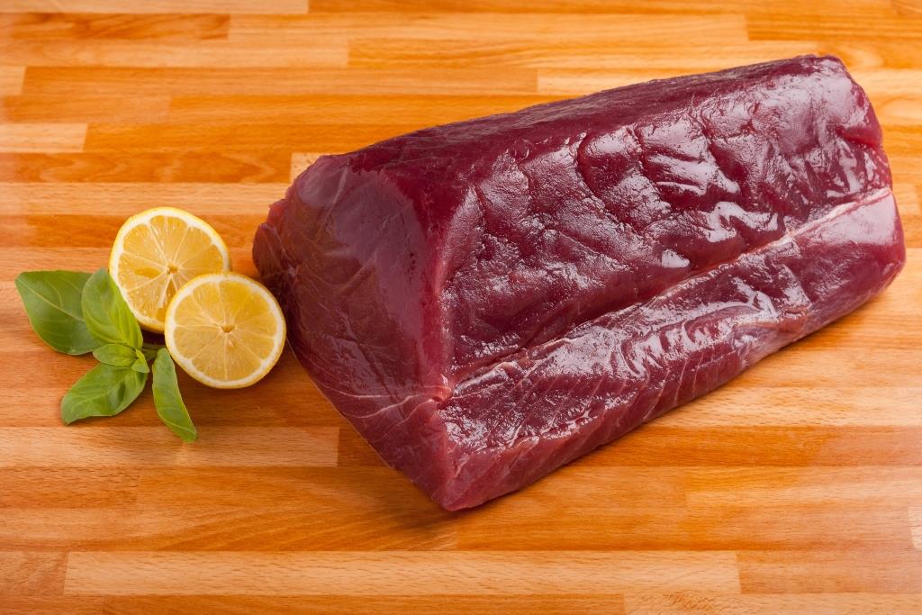 Fresh Tuna Loin Selection over Canned Tuna Red Snapper Fish, Red