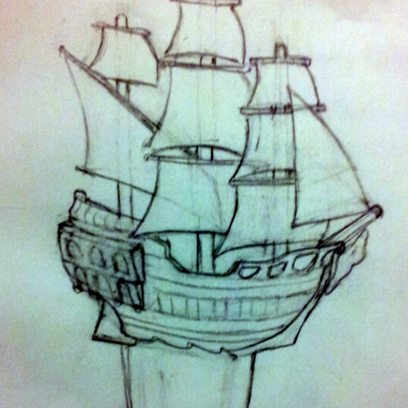 Kilroy's Attic: The Black Pearl and Kraken Ring: Sketch to Sculpt