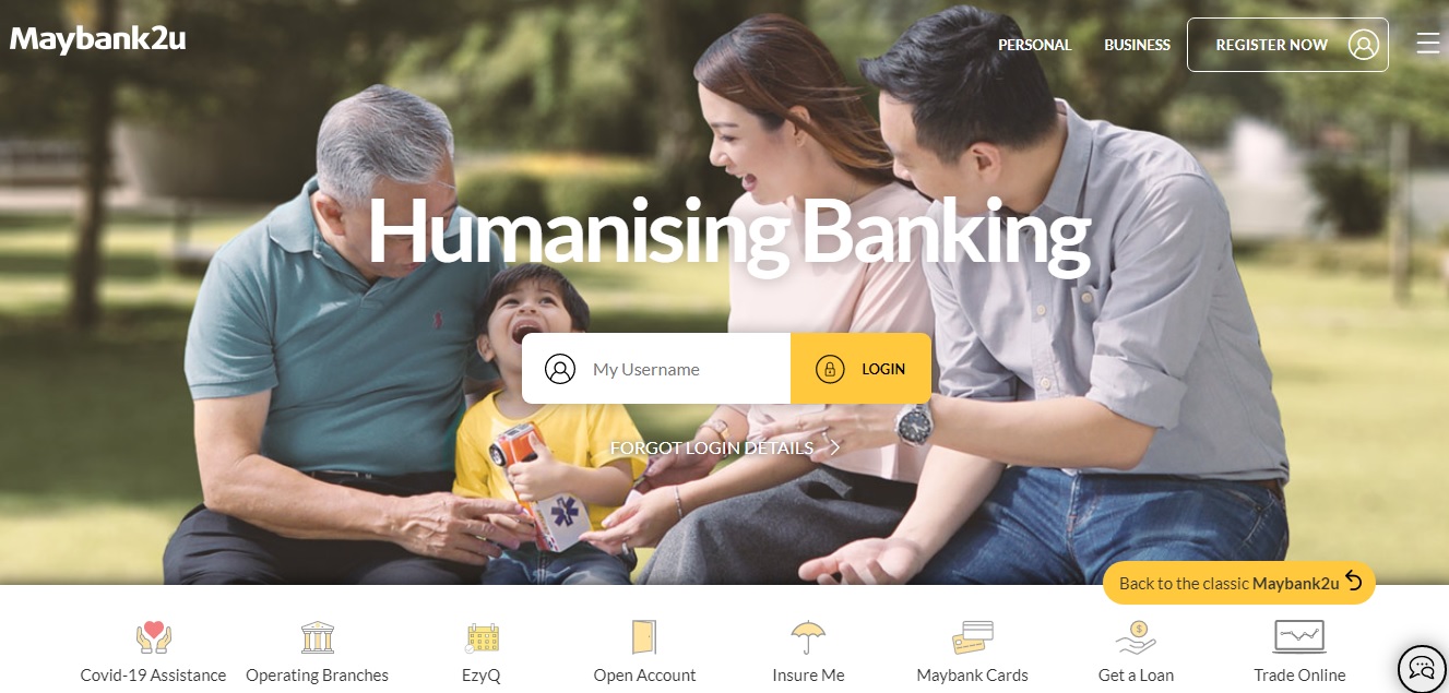 Cara daftar maybank2u online 2021