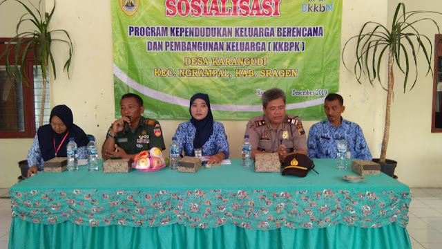 Sosialisasi Program Kependudukan KB dan Pembangunan Keluarga Terus Di Galakkan