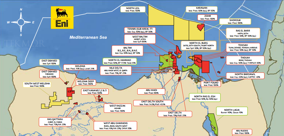 TEKMOR Monitor: Cabinet denies giving up stake in Zohr gas field ...