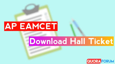 AP EAMCET Hall Ticket Download 2021 Manabadi