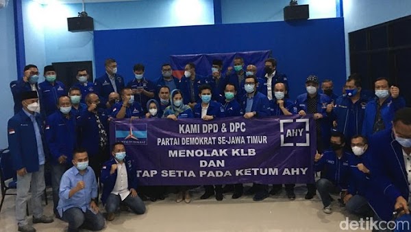 Buktikan Loyal ke AHY, Demokrat Jatim Ikrar di Depan Notaris