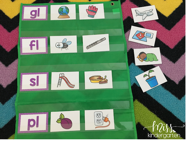 letter blends practice activities