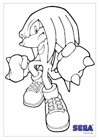 Disney Coloring Pages: Printable Sonic Coloring Pages for Kids
