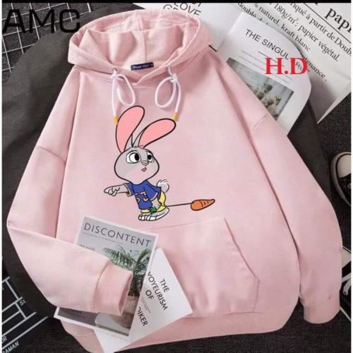 Áo khoác nỉ hoodie chú thỏ